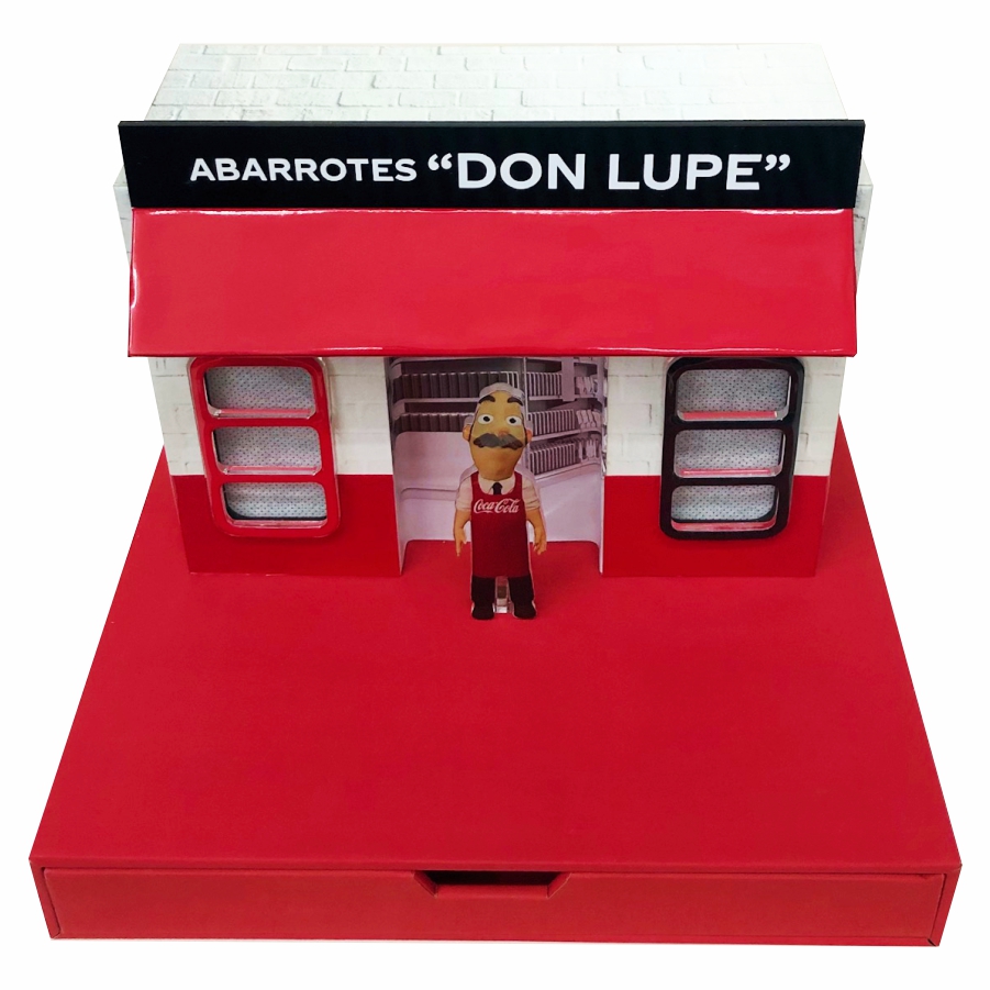 CAJA DE MDF FORRADA CON LUZ Y CAJON A2102031